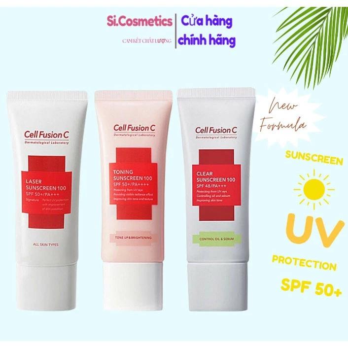 [ Chính hãng - tem chống giả ] Kem chống nắng Cell Fusion C Laser Sunscreen 100 SPF50+/PA+++ 35ml