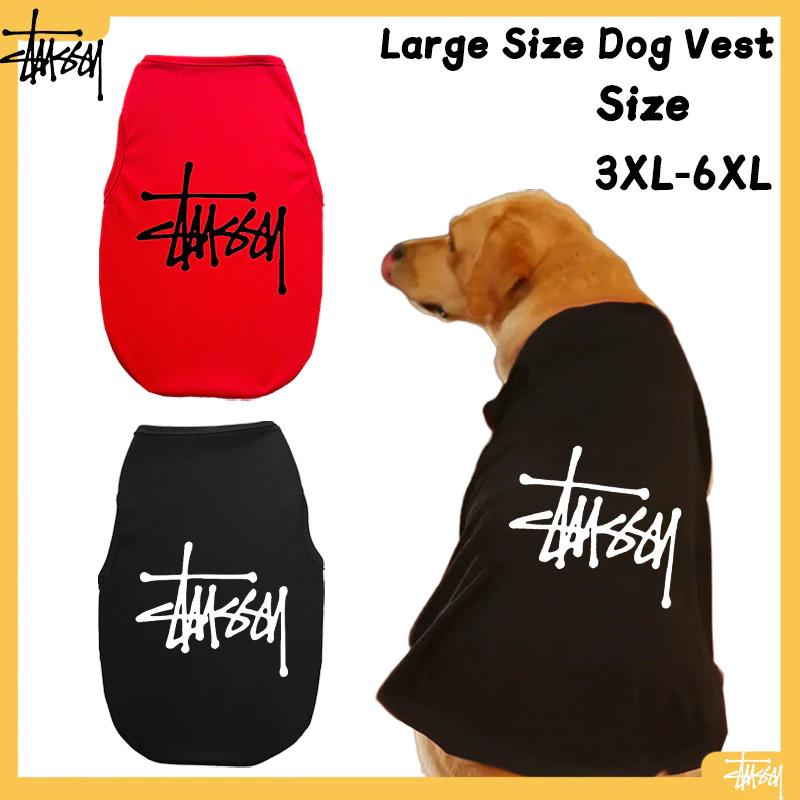 ✨ Hàng Mới Về ✨ 3xl-6xl Đen Graffiti Họa Tiết Mèo / Chó Thoáng Khí Kích Thước Lớn Áo Vest Lớn Vừa Quần Áo Cho Chó