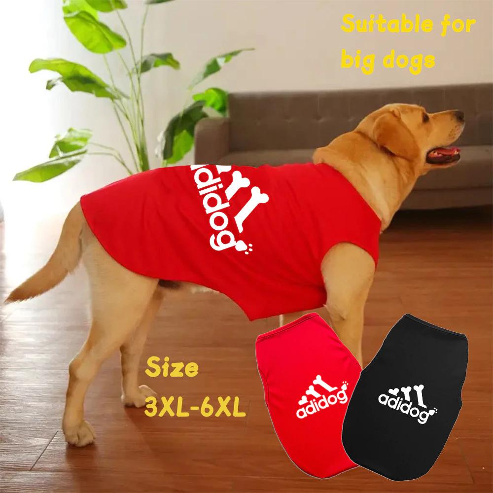 ✨ Hàng Mới Về ✨ Áo ba lỗ cho chó mèo cỡ lớn 3XL-6XL với thiết kế sọc cổ điển ba màu dành cho thú cưng mặc với sức sống đầy đủ
