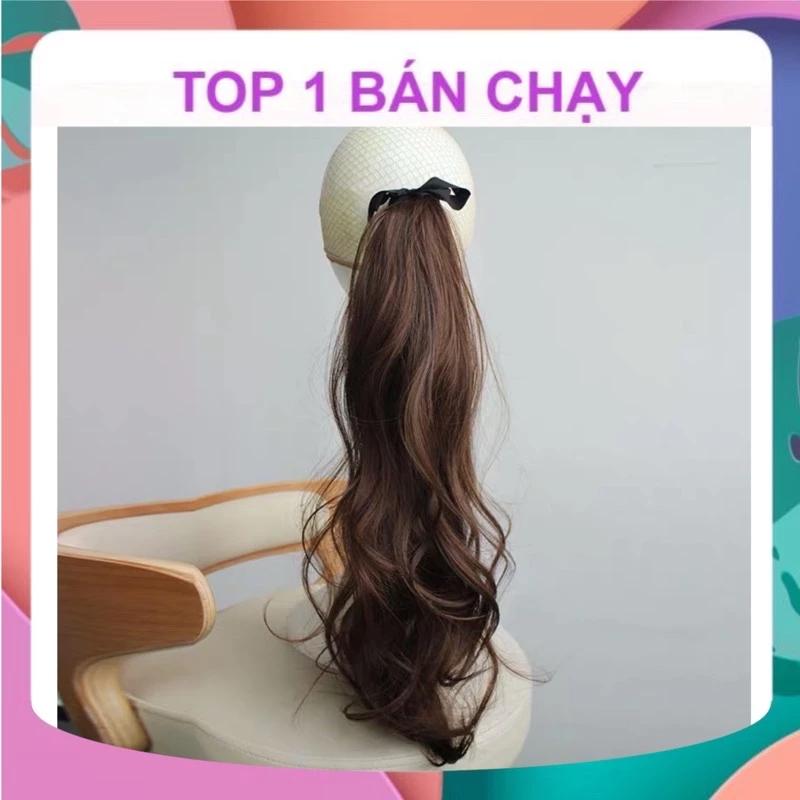 ? HÌNH THẬT? CỘT TÓC XOĂN ĐỦ ĐỘ DÀI ĐỦ MÀU SỈ 35K
