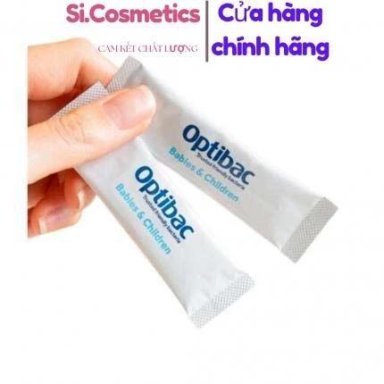 [ Tách lẻ ] men vi sinh Optibac Babies & Children hỗ trợ tiêu hóa, tăng cường miễn dịch - Optibac Xanh dương