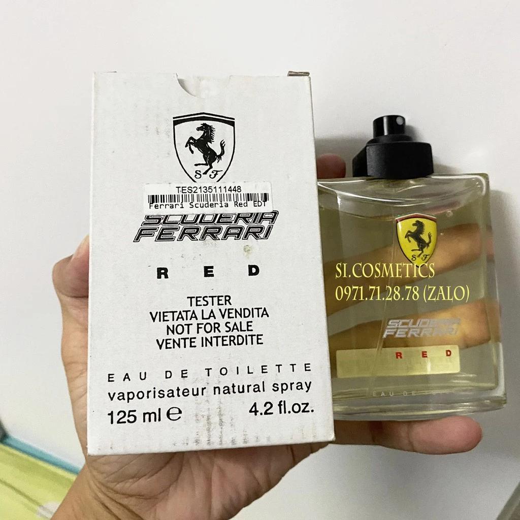 [ Tester ] Nước Hoa Nam Ferrari Scuderia Red 125ml