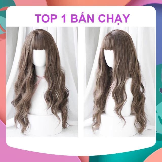 ☀️ TÓC GIẢ BỘ ☀️ BỘ SÓNG TRỤC HÀNG CAO CẤP TẶNG LƯỚI TRÙM