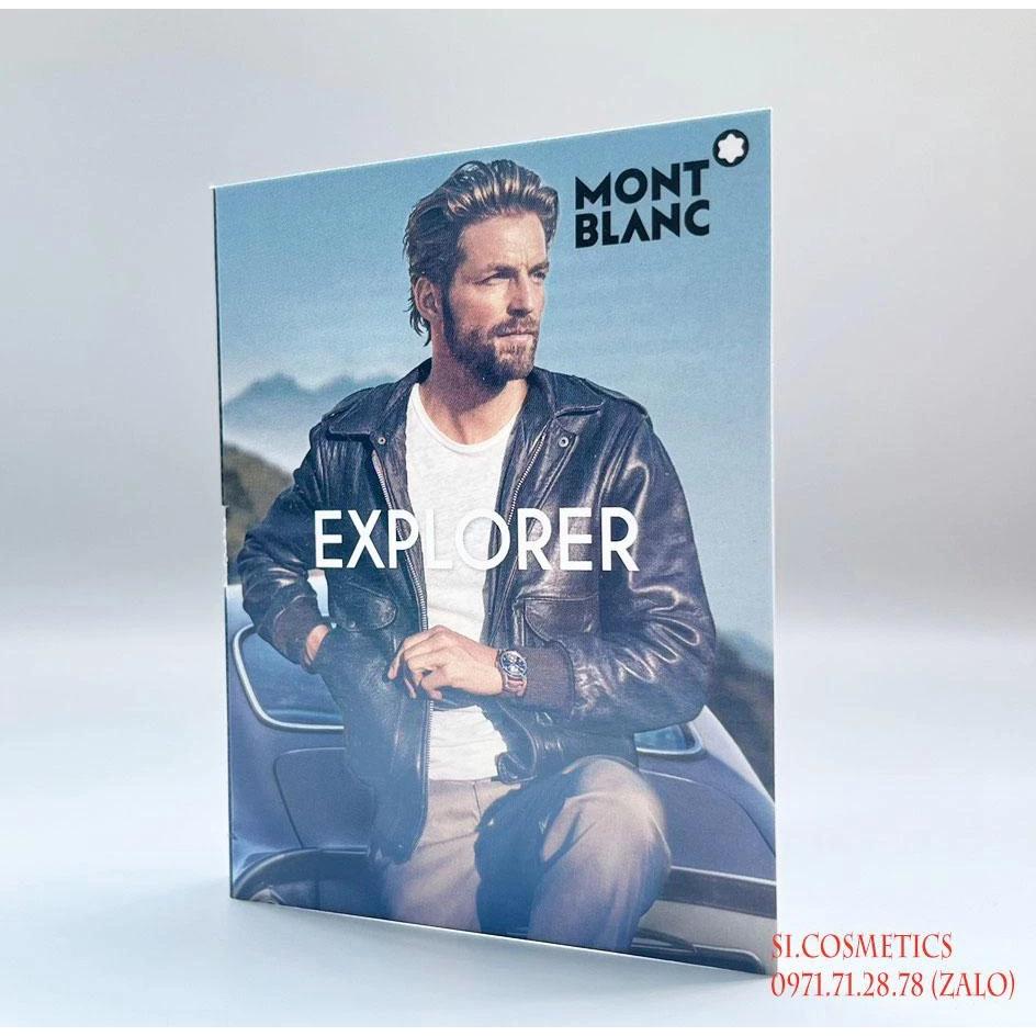 [ Vial ] chính hãng nước hoa Mont Blanc Explorer EDP [2ml]