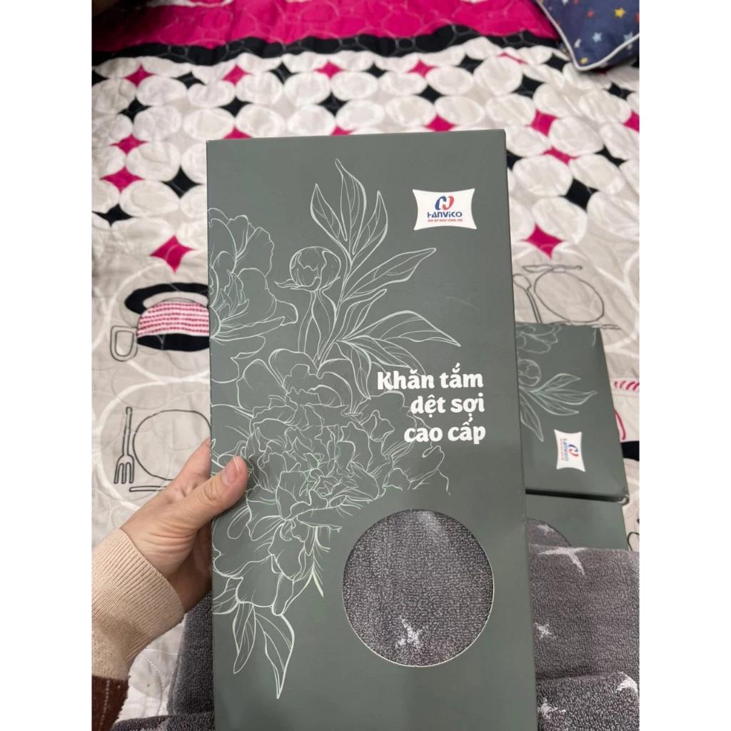 [ Xả lỗ ] Khăn tắm Hanvico 70*140cm 100% cotton dệt sợi cao cấp tiêu chuẩn khách sạn 5 sao