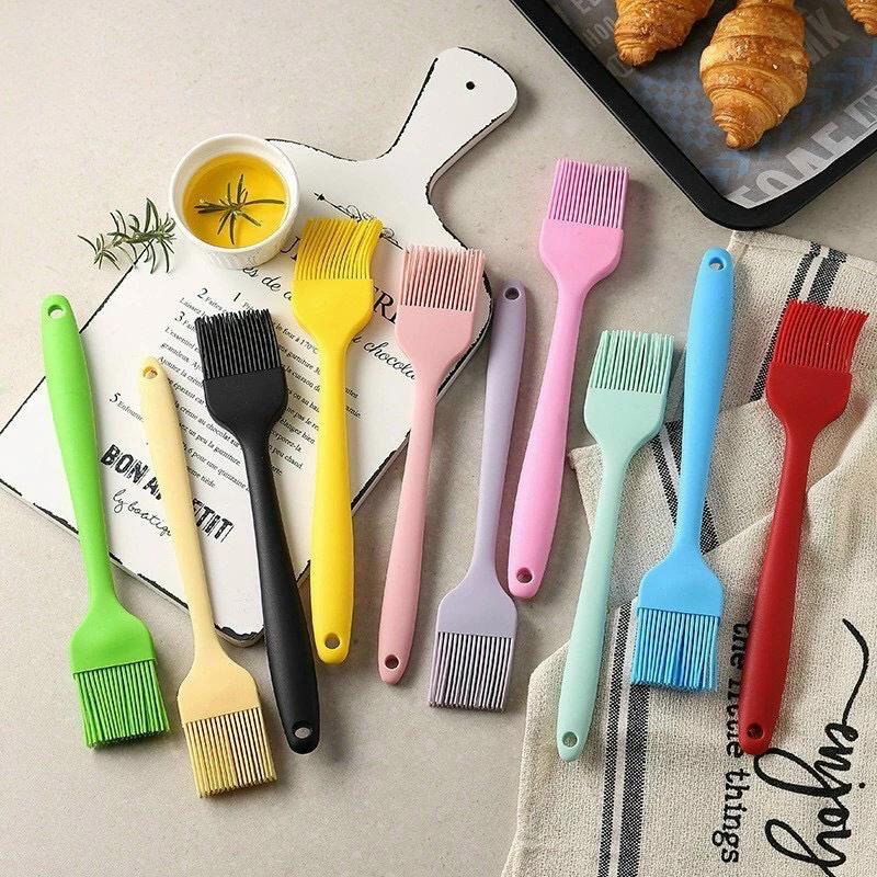 (20cm) - Chổi quét dầu,gia vị silicon cán đúc liền dài 20cm loại lớn xịn đẹp