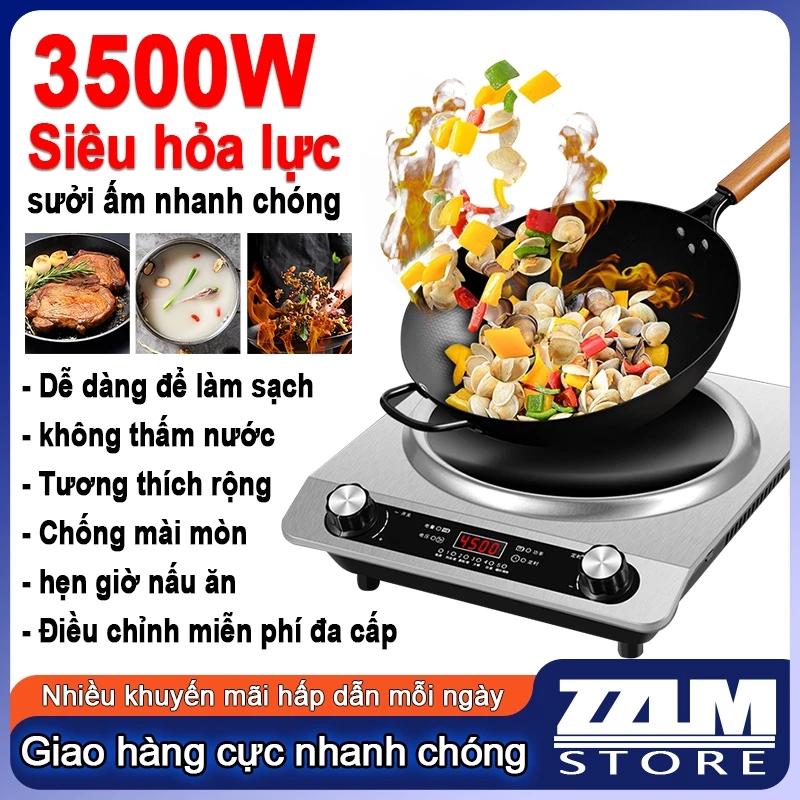 (3500W) Bếp Điện Từ Mặt Lõm - Bếp Từ Đơn Công Suất Lớn Tiết Kiệm Điện Hẹn Giờ Tắt An Toàn Dễ Sử Dụng X564