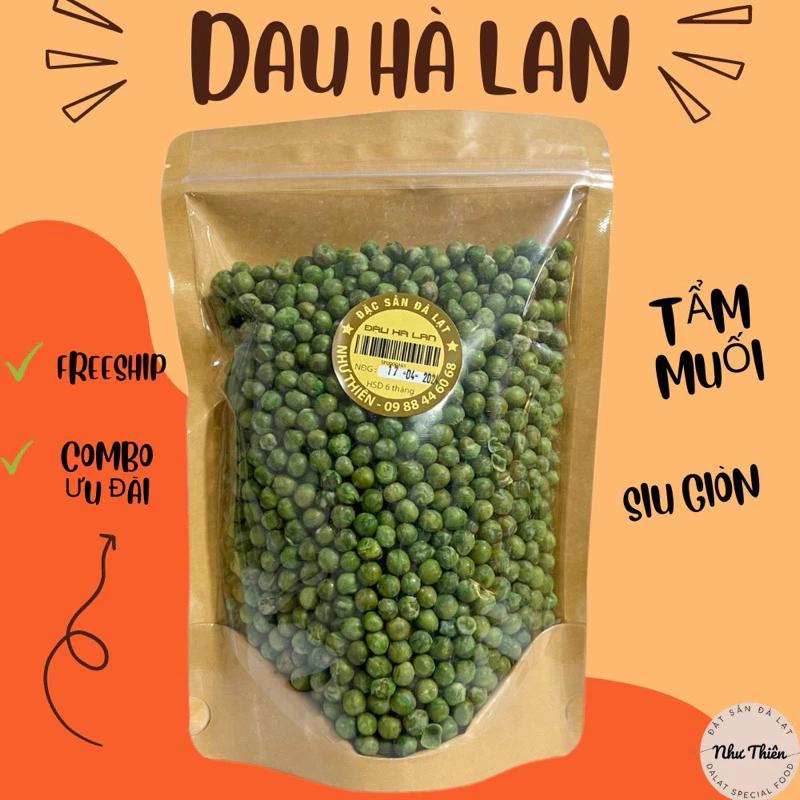 500Gr Đậu Hà Lan tẩm muối siêu giòn ngon -Đặc Sản Đà Lạt Như Thiên