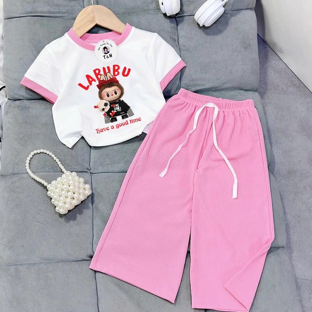 [8-40Kg] Bộ đồ bé gái HOT TREND chất vải dày mịn thoáng mát được các bé yêu thích BGP01