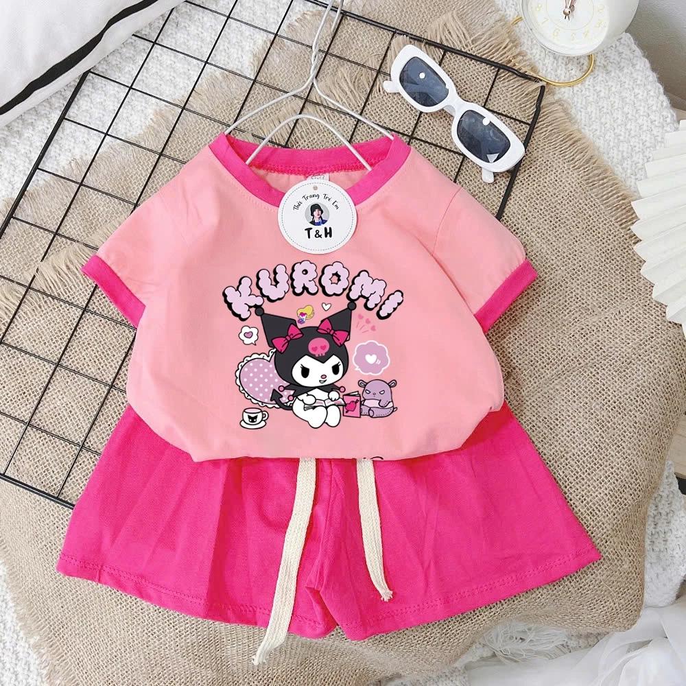 [8-40Kg] Đồ bộ bé gái HOT TREND chất vải dày mịn thoáng mát được các bé yêu thích BGP01
