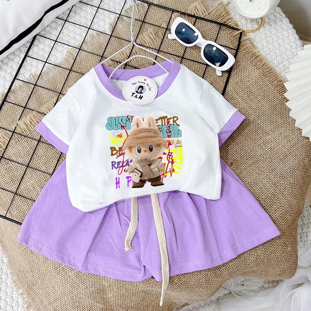 [8-40Kg] Đồ bộ bé gái HOT TREND chất vải dày mịn thoáng mát được các bé yêu thích BGP03