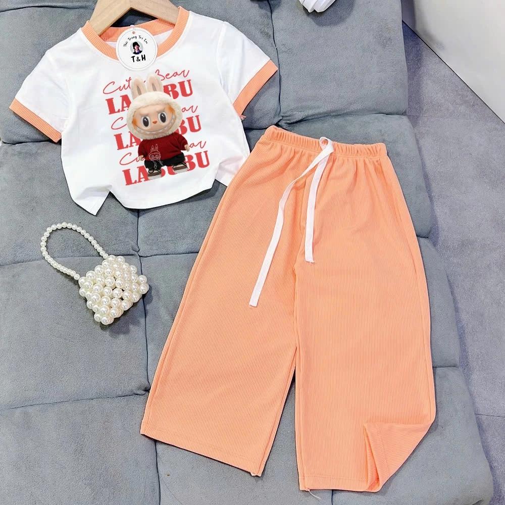 [8-40Kg] Đồ bộ bé gái HOT TREND chất vải dày mịn thoáng mát được các bé yêu thích BGP07