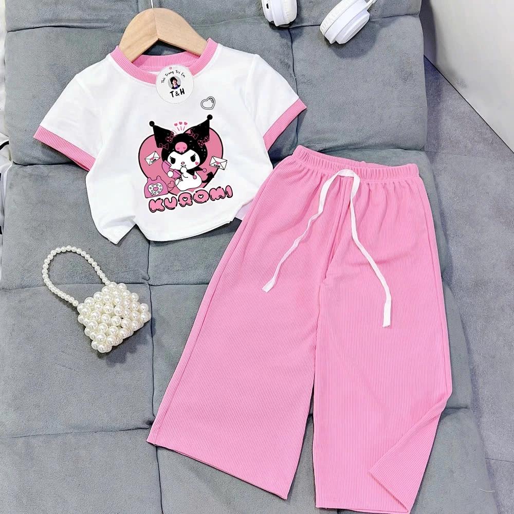 [8-40Kg] Đồ bộ bé gái HOT TREND chất vải dày mịn thoáng mát được các bé yêu thích BGP13