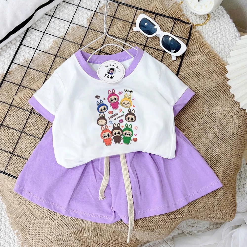 [8-40Kg] Đồ bộ bé gái HOT TREND chất vải dày mịn thoáng mát được các bé yêu thích BGP17