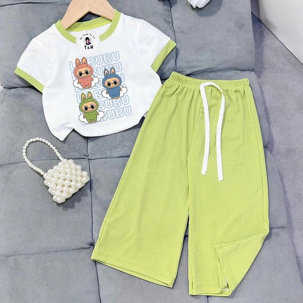[8-40Kg] Đồ bộ bé gái HOT TREND chất vải dày mịn thoáng mát được các bé yêu thích BGP19