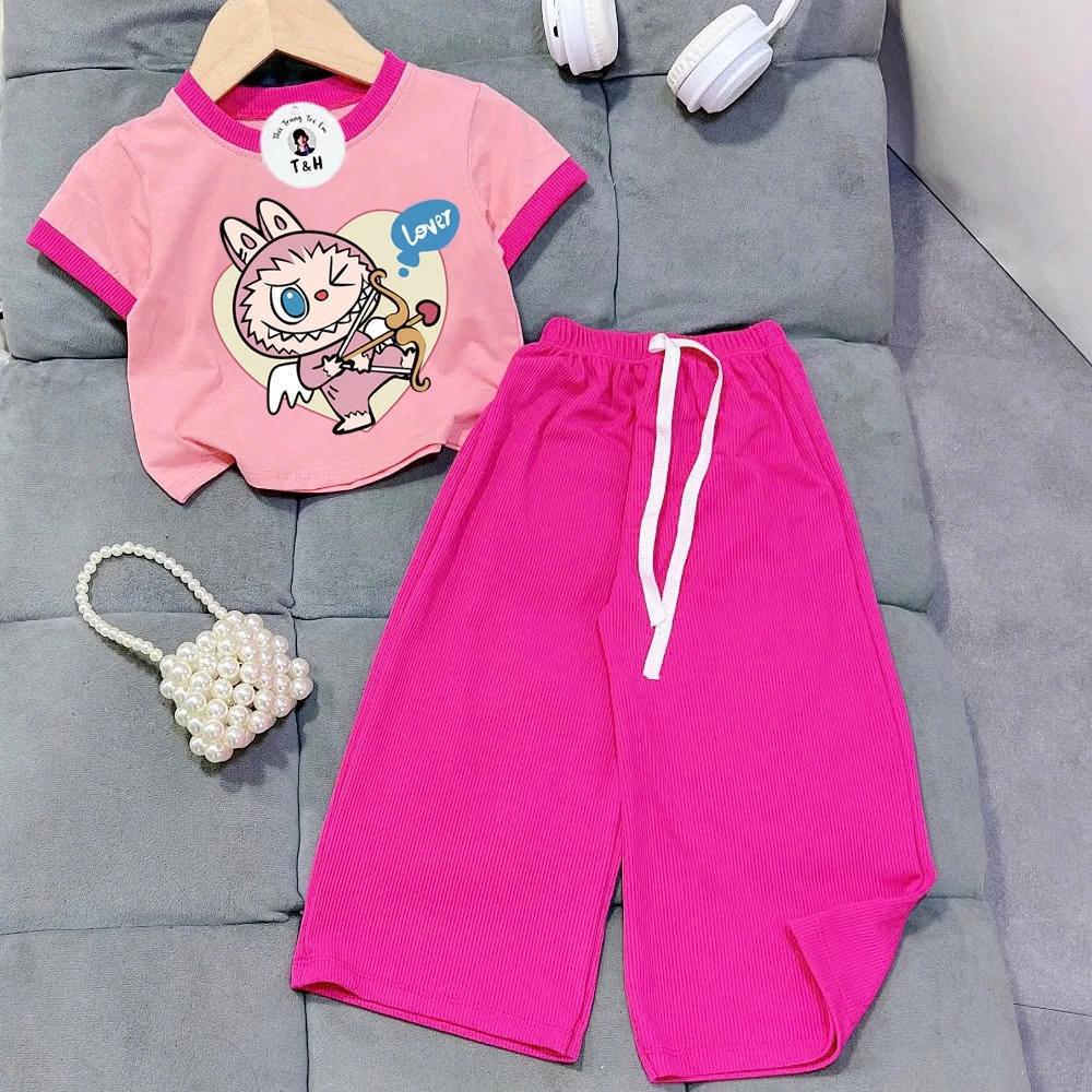 [8-40Kg] Đồ bộ bé gái HOT TREND chất vải dày mịn thoáng mát được các bé yêu thích BGP20