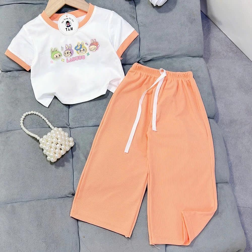 [8-40Kg] Đồ bộ bé gái HOT TREND chất vải dày mịn thoáng mát được các bé yêu thích BGP21