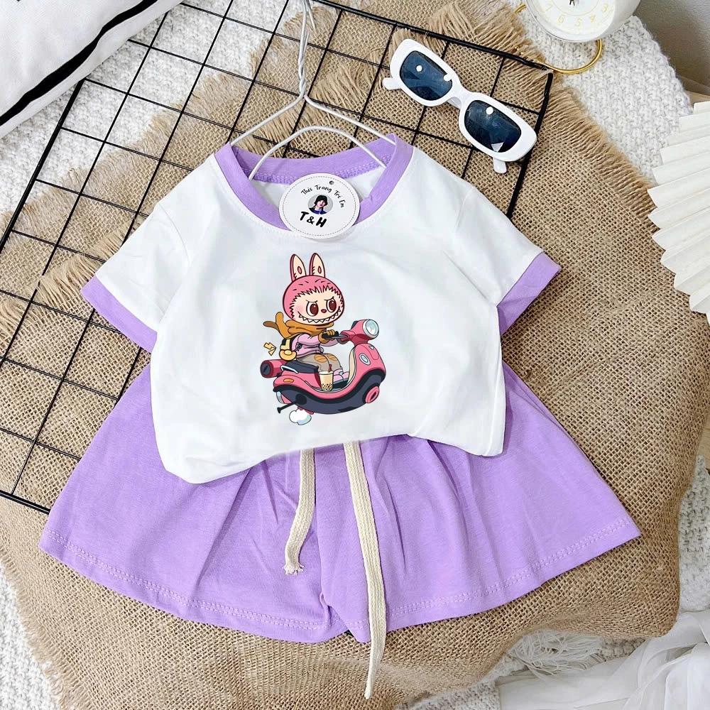 [8-40Kg] Đồ bộ bé gái HOT TREND chất vải dày mịn thoáng mát được các bé yêu thích BGP26