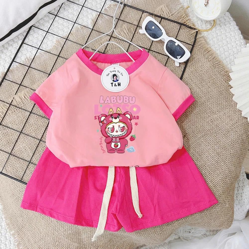 [8-40Kg] Đồ bộ bé gái HOT TREND chất vải dày mịn thoáng mát được các bé yêu thích BGP27