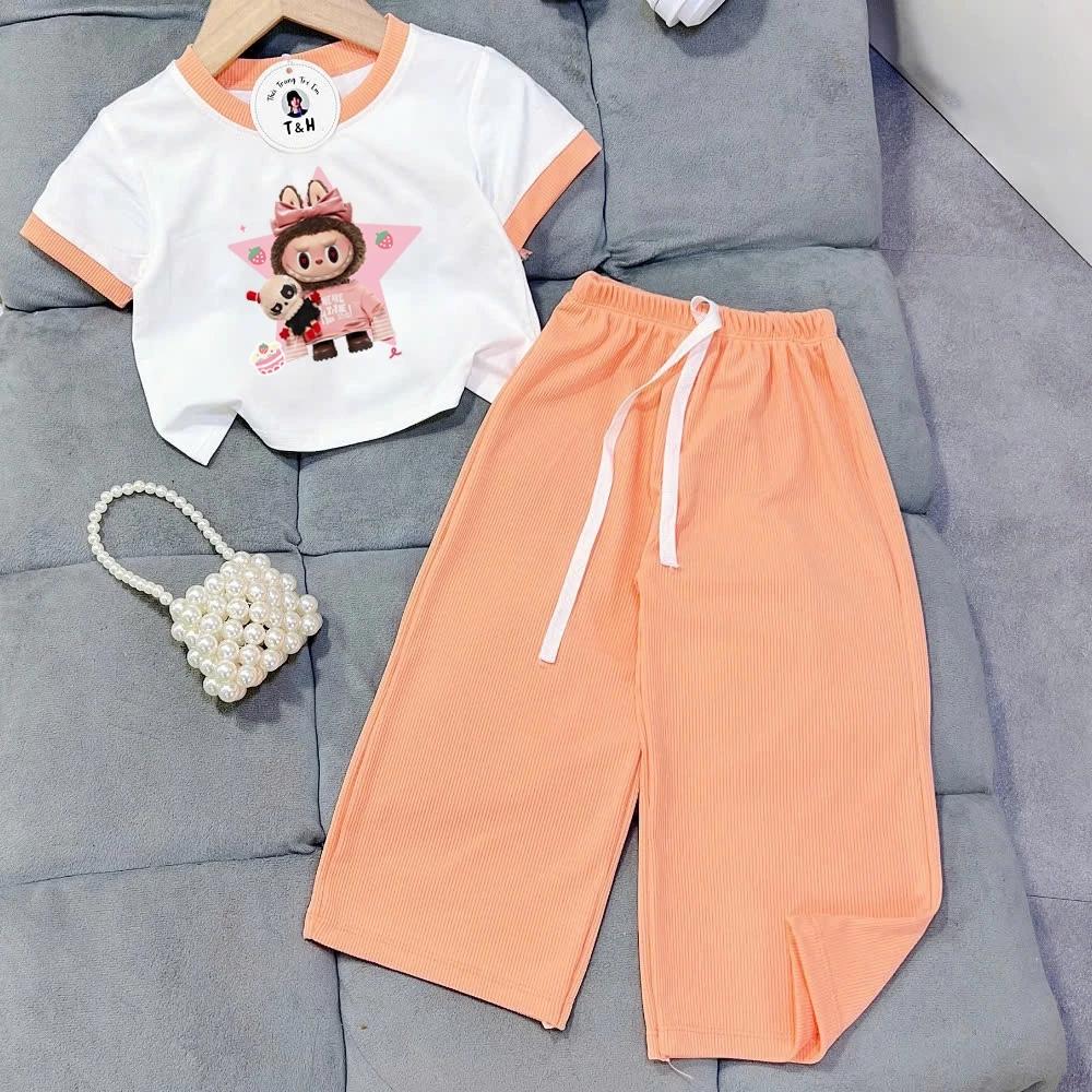 [8-40Kg] Đồ bộ bé gái HOT TREND chất vải dày mịn thoáng mát được các bé yêu thích BGP30