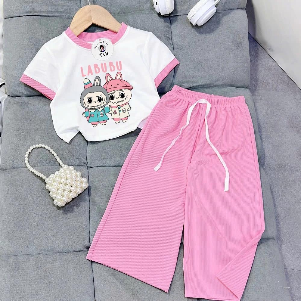 [8-40Kg] Đồ bộ bé gái HOT TREND chất vải dày mịn thoáng mát được các bé yêu thích BGP38