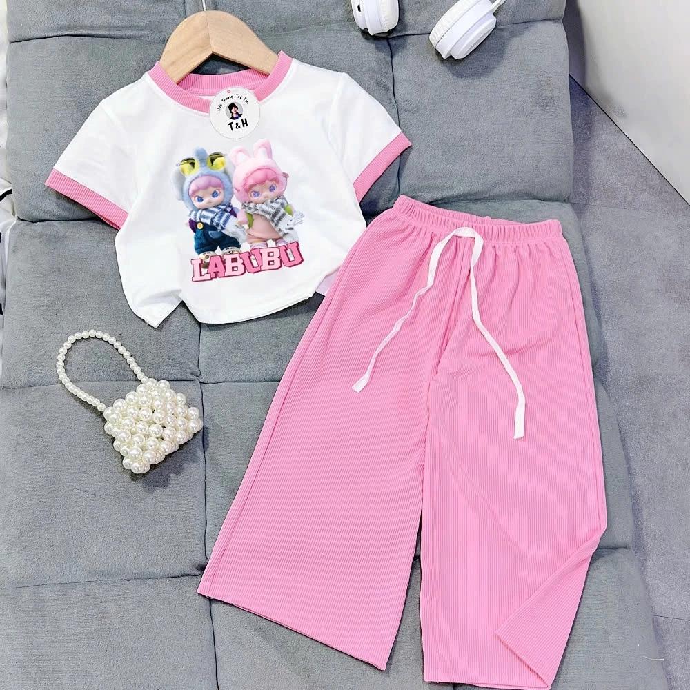 [8-40Kg] Đồ bộ bé gái HOT TREND chất vải dày mịn thoáng mát được các bé yêu thích BGP39