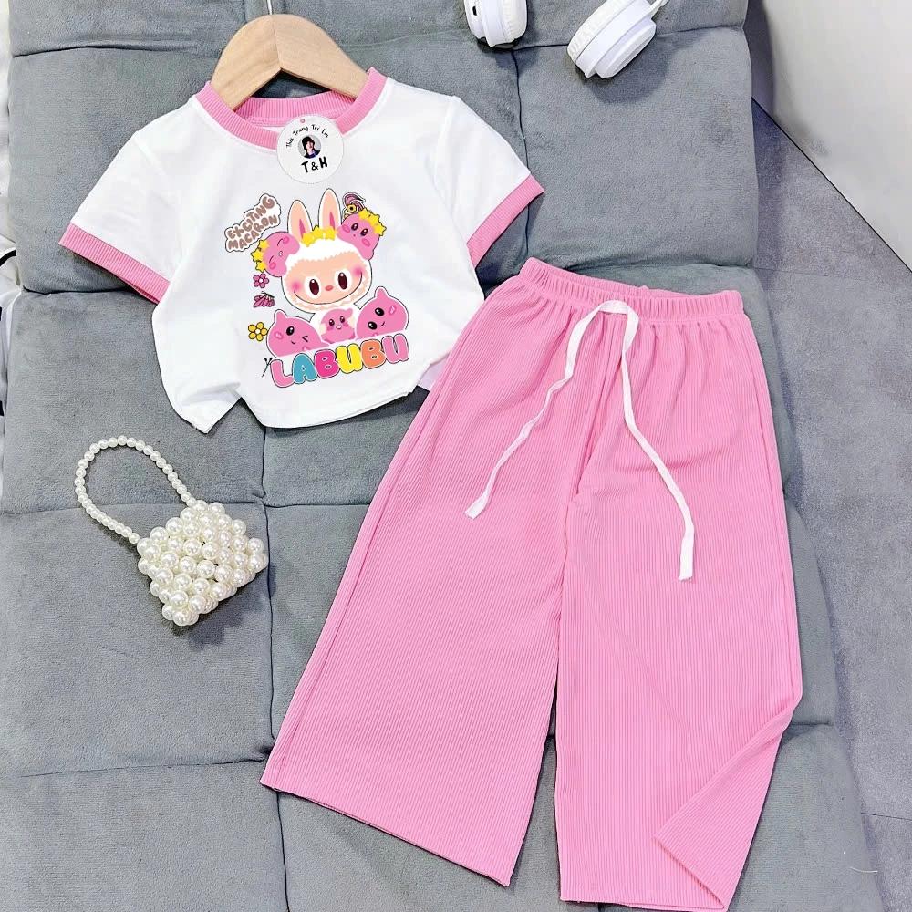[8-40Kg] Đồ bộ bé gái HOT TREND chất vải dày mịn thoáng mát được các bé yêu thích BGP40