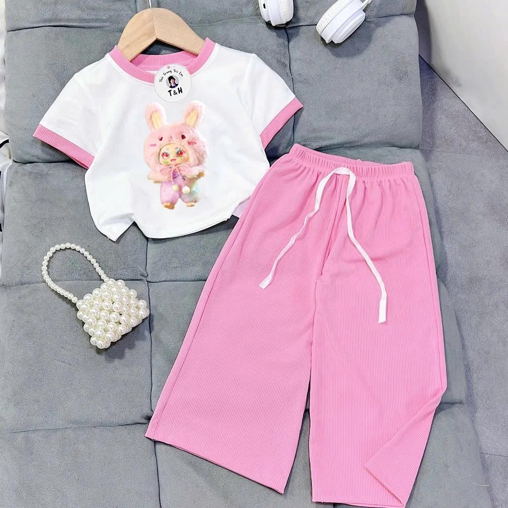 [8-40Kg] Đồ bộ bé gái HOT TREND chất vải dày mịn thoáng mát được các bé yêu thích BGP46