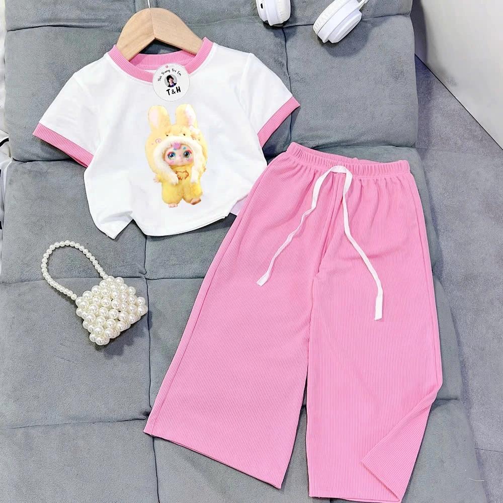 [8-40Kg] Đồ bộ bé gái HOT TREND chất vải dày mịn thoáng mát được các bé yêu thích BGP48