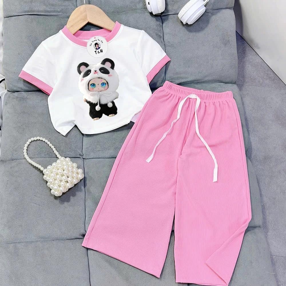 [8-40Kg] Đồ bộ bé gái HOT TREND chất vải dày mịn thoáng mát được các bé yêu thích BGP51
