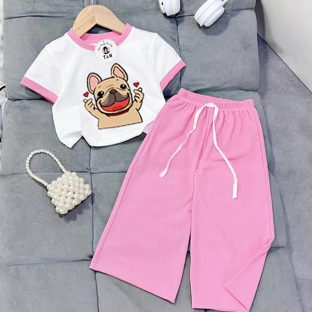 [8-40Kg] Đồ bộ bé gái HOT TREND chất vải dày mịn thoáng mát được các bé yêu thích BGP52