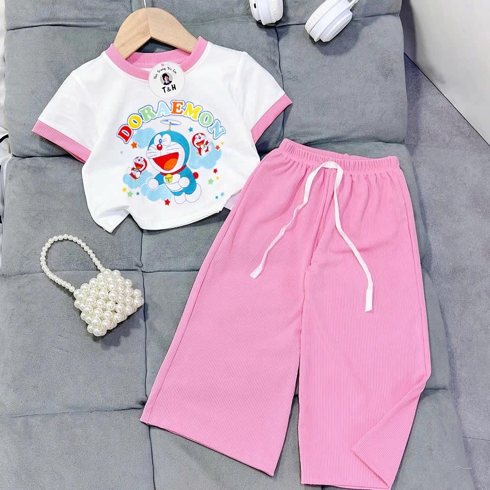 [8-40Kg] Đồ bộ bé gái HOT TREND chất vải dày mịn thoáng mát được các bé yêu thích BGP57