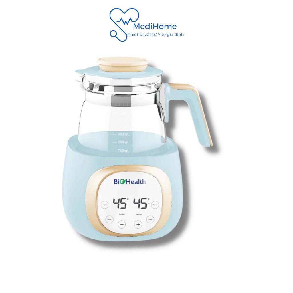 Ấm đun nước, bình đun nước đa năng Biohealth BH7100 hâm sữa pha trà pha cafe với chế độ riêng cho mẹ và bé - MediHome