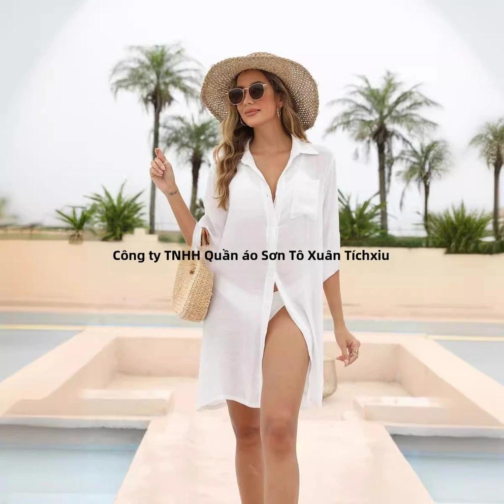 Áo Bikini Mùa Hè 2024, Áo Len Chống Nắng Đi Biển