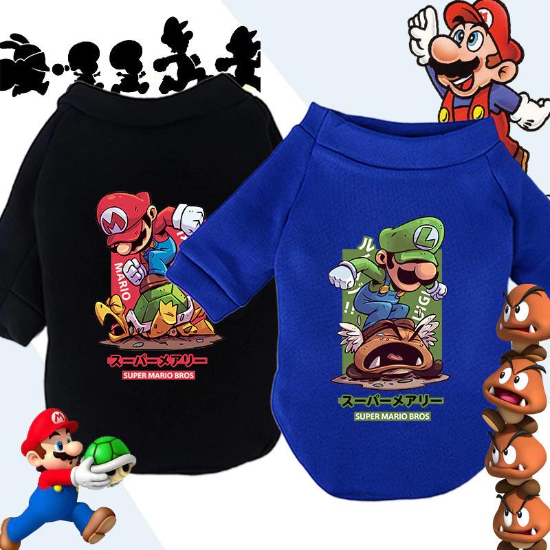 Áo hoodie in hình thương hiệu xu hướng chó cỡ nhỏ và vừa