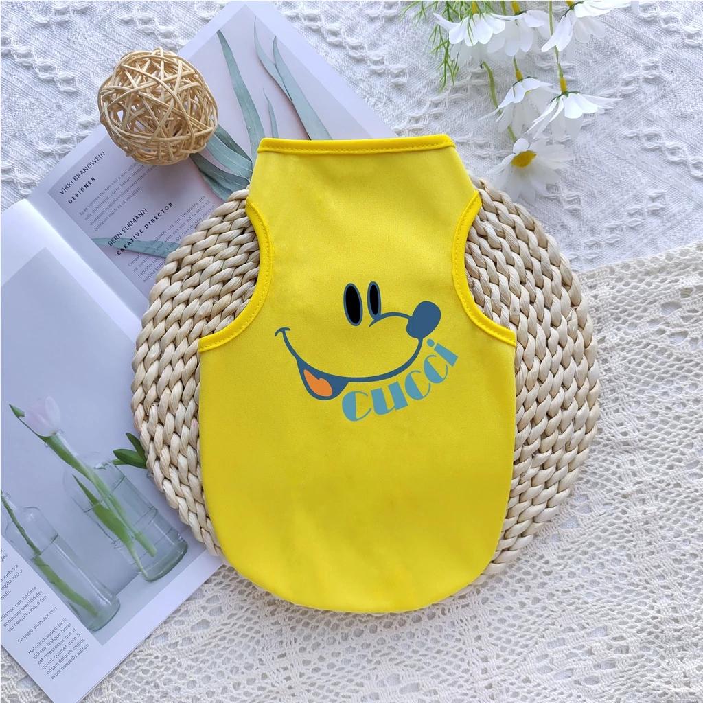 Áo In Họa Tiết Nhiều Màu Thoáng Khí Thời Trang Mùa Hè Cho Thú Cưng