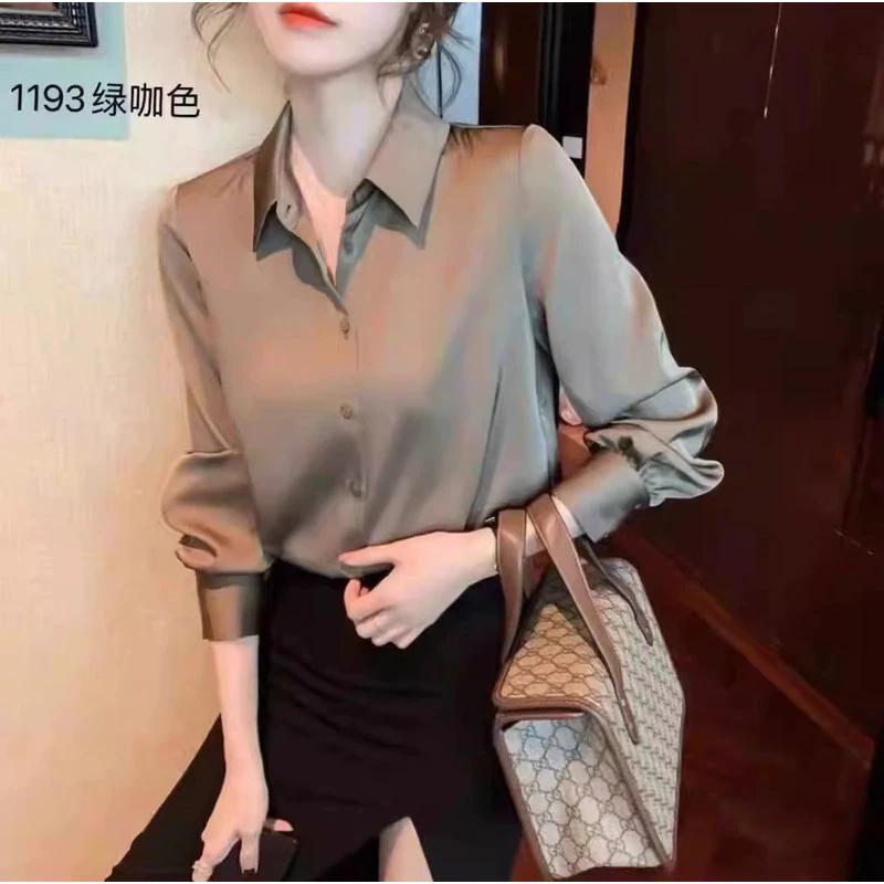 Áo lụa Satin cao cấp