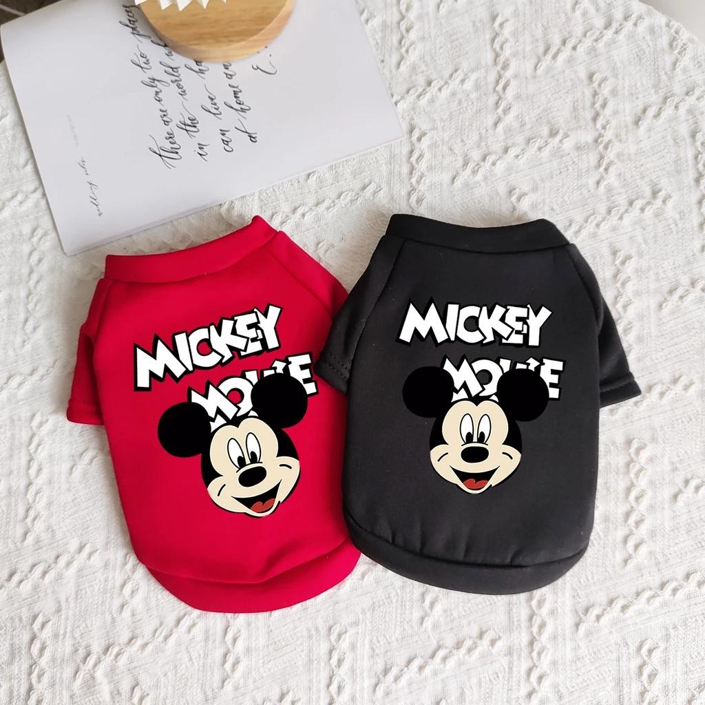 Áo nỉ có mũ trùm đầu in hình chó nhỏ và vừa S-2XL mùa thu đông thời trang