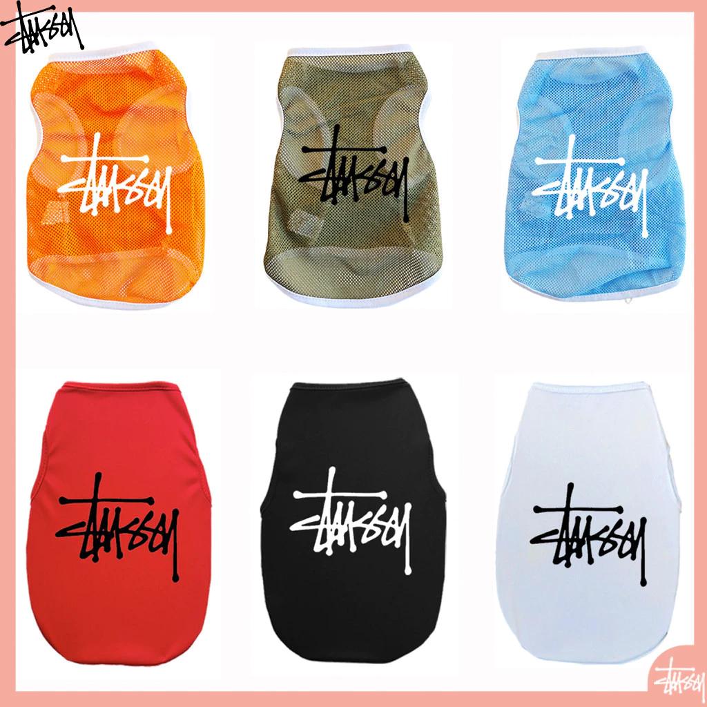 Áo Vest thoáng khí in hình mèo / chó Graffiti cho chó nhỏ