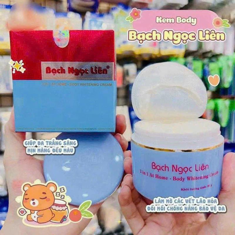 Bạch Ngọc Liên Xanh 2in 1 Dưỡng Da Body Trắng Sáng Dưỡng Ẩm Da Chống Lão Hoá