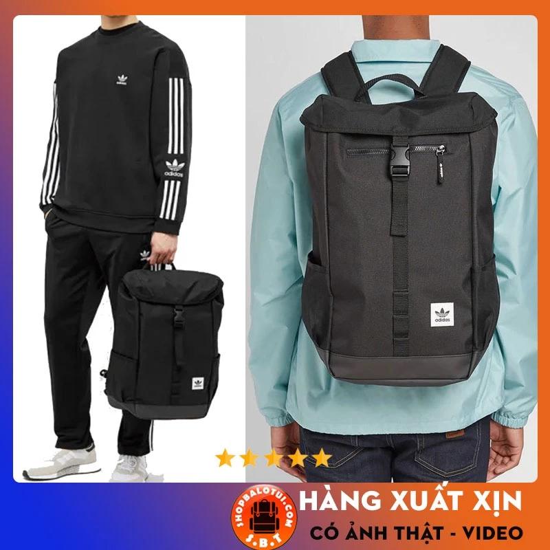 Balo Adidas Laptop Unisex A4 Plain Logo Backpacks ED8021, Bao thể thao cao cấp Premium Essentials Top Loader