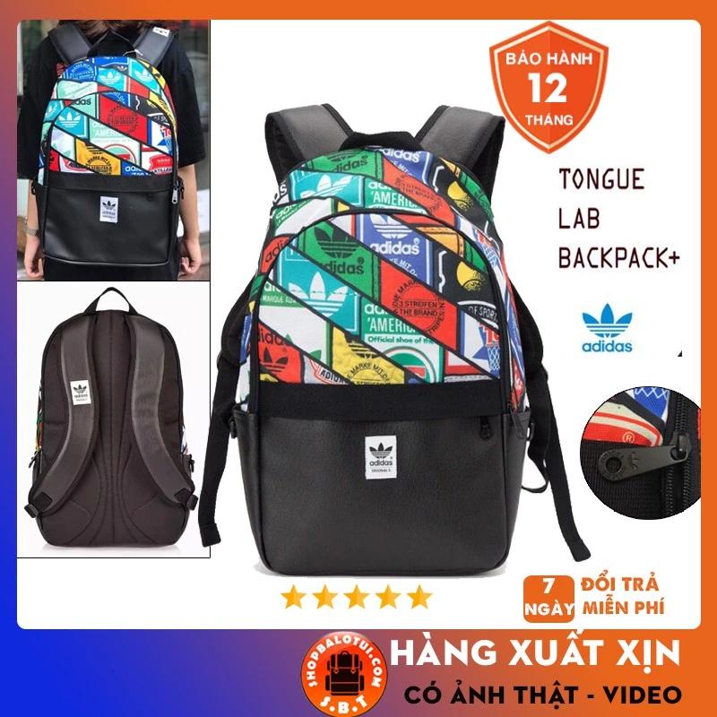 Balo đi học làm chơi nam nữ Originals Tongue, Balo adidas ulzzang đẹp rẻ thời trang đựng laptop chất vải cao cấp đẹp
