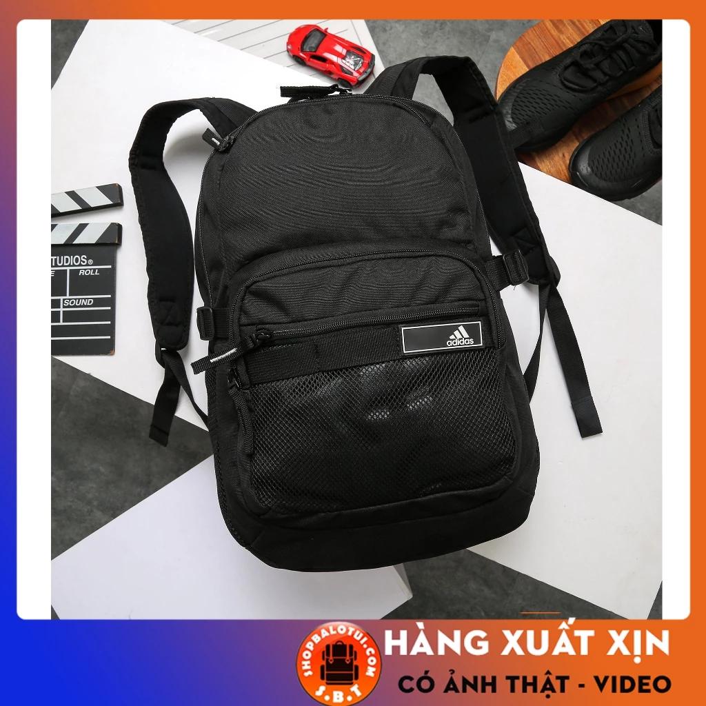 Balo đi học nam nữ nhiều ngăn unisex phong cách ulzzang, balo Adidas đựng laptop chất vải cao cấp chống nước FM6861