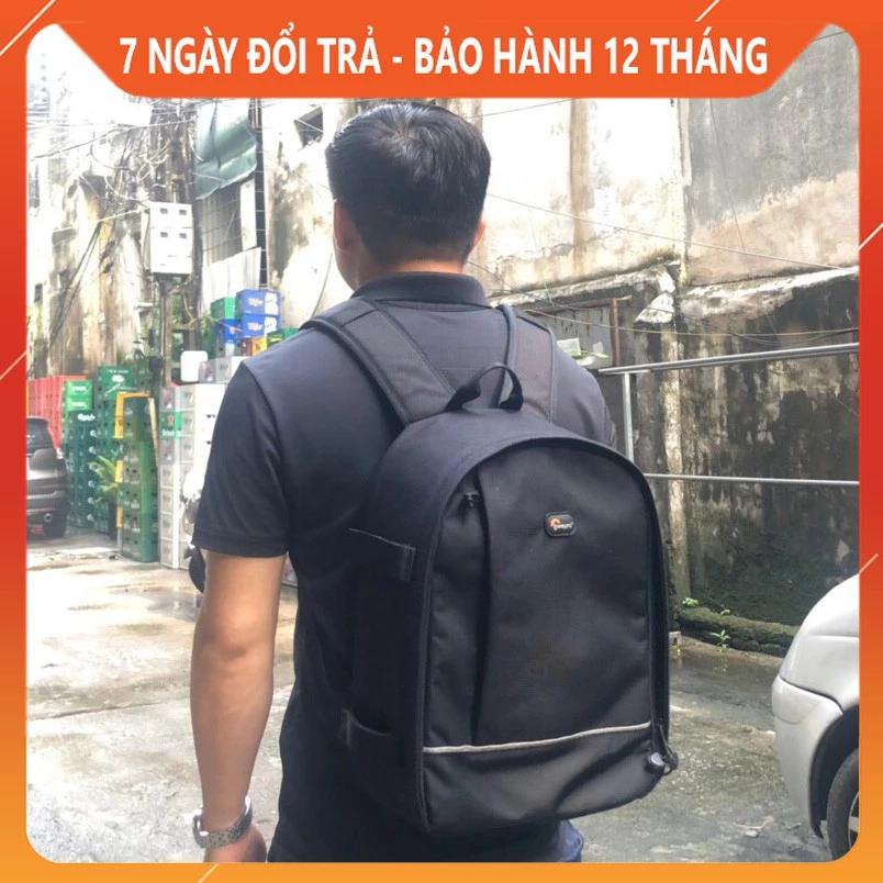 Balo đựng máy ảnh Lowepro Mini, Balo máy ảnh thiết kế gọn gàng chất vải chống nước tốt