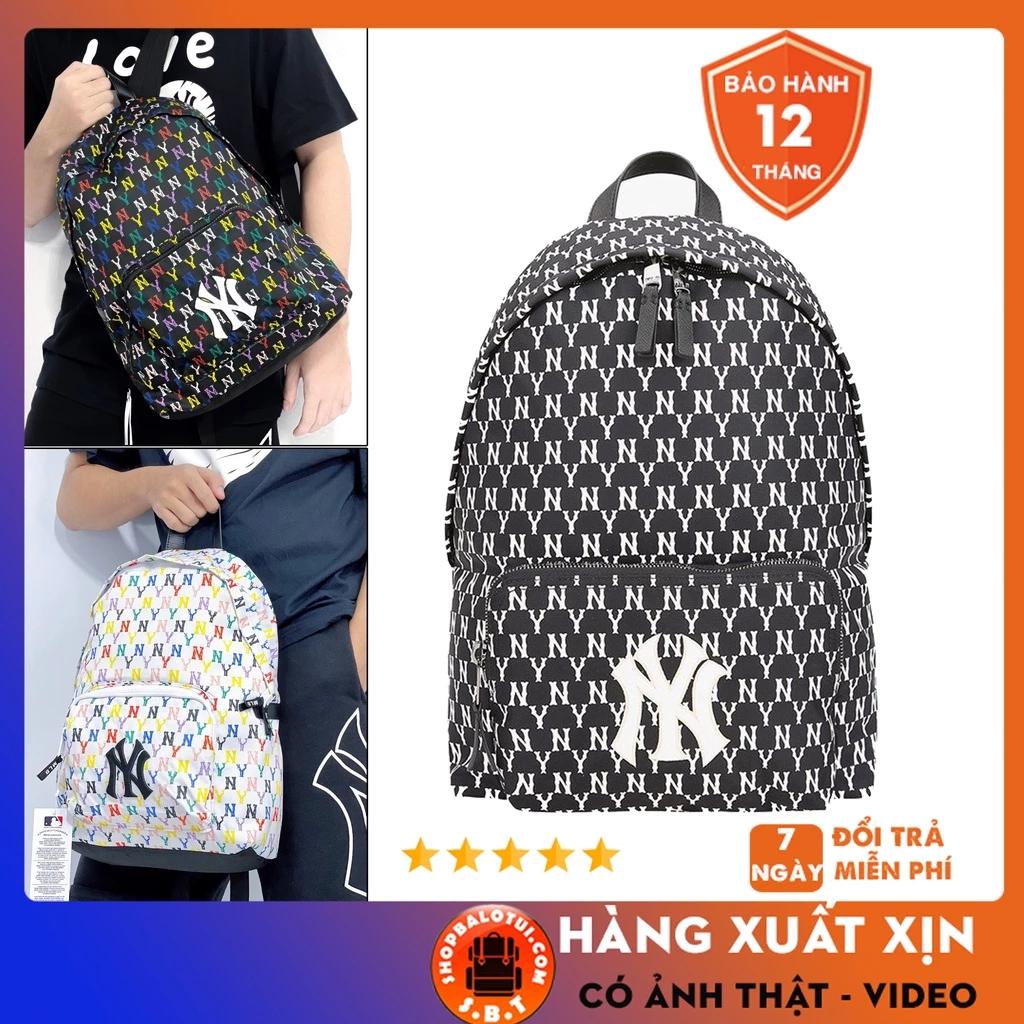 Balo MLB đi học làm chơi nam nữ ulzzang đẹp rẻ thời trang đựng laptop chất vải cao cấp đẹp chống nước tốt - shopbalotui