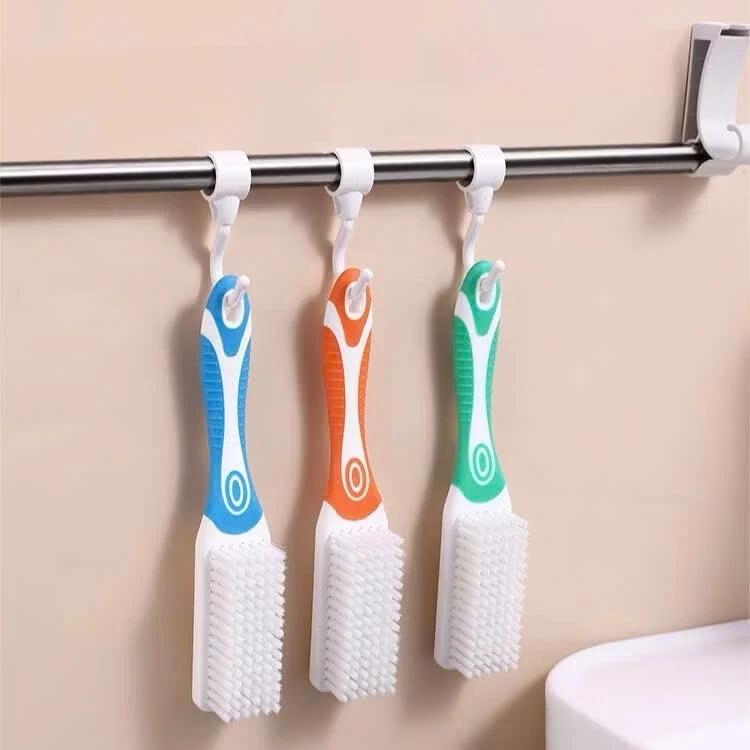 Bàn Chải Chà Vệ Sinh Giày Dép, Giặt Quần Áo ĐẦU LEN - Cọ Giặt Đồ Có Tay Cầm Mini
