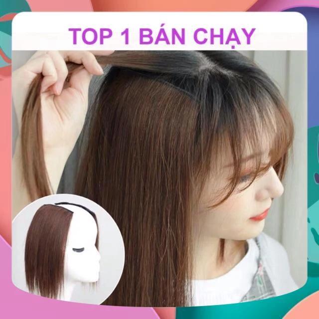 ?BÁN CHẠY? SET 2 TÓC GIẢ KẸP PHỒNG CHÂN TÓC SIÊU TỰ NHIÊN ?