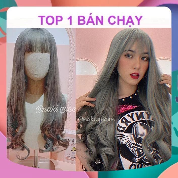 [BÁN CHẠY] TÓC GIẢ NGUYÊN ĐẦU/ TÓC GIẢ BỘ ĐẸP XOĂN ĐUÔI HÀNG LOẠI 1 TẶNG LƯỚI TRÙM