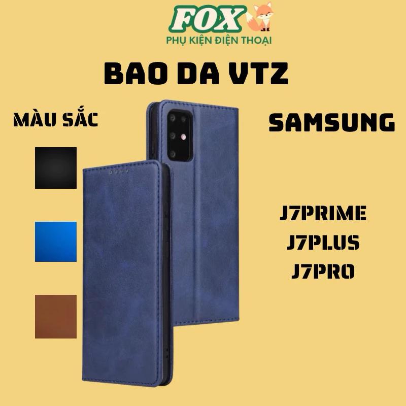 bao da gập 2 mặt cho j7prime j7pro(j730) j7plus
