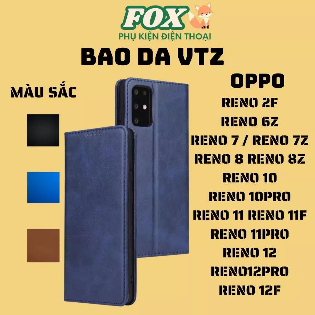 Bao da gập 2 mặt reno11/11pro/11F reno12/12pro/12f reno10/10pro reno6z reno7/7z reno8/8z reno2F